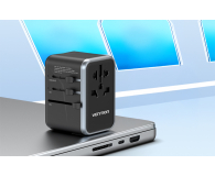 Vention Uniwersalny adapter podróżny 65W GaN 2x USB-A 2x USB-C - 1543464 - zdjęcie 4